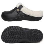 Pantofole Tobia colore grigio con finitura minimalista e bordo ripiegato