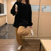 Pigiama donna morbido in pile, perfetto come homewear