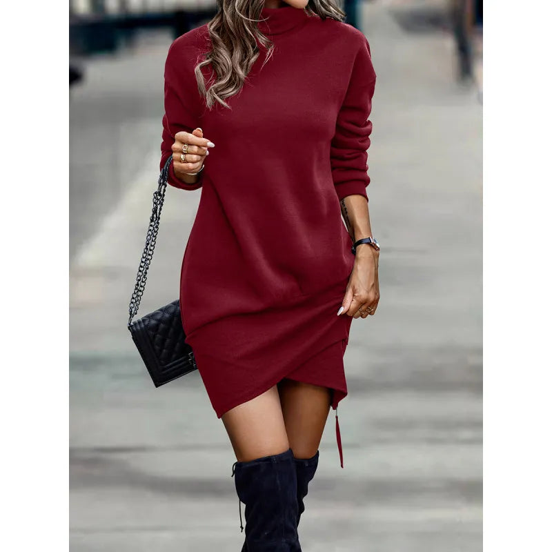 Roberta™ – Abito Invernale Elegante con Colletto Raffinato