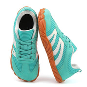 Pannelli laterali a contrasto sneakers unisex Rovik verdi