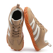 Rovik sneakers beige con allacciatura classica