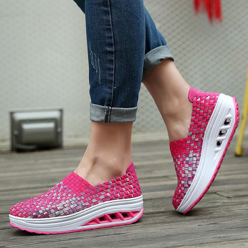 Scarpe Nova color corallo per donna con imbottitura di supporto integrata