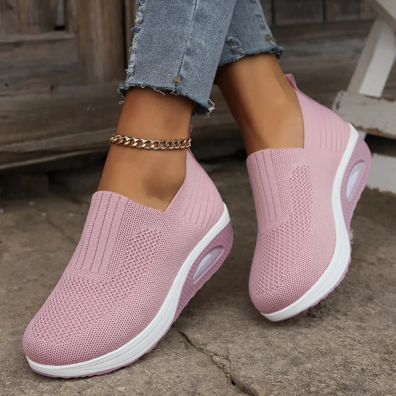 Valeria scarpe ortopediche da donna con suola compensata e tecnologia air cushion