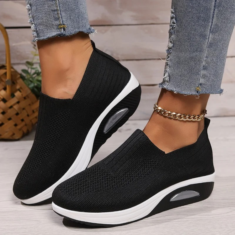 Scarpe ortopediche traspiranti Valeria in Soft Latex vista laterale