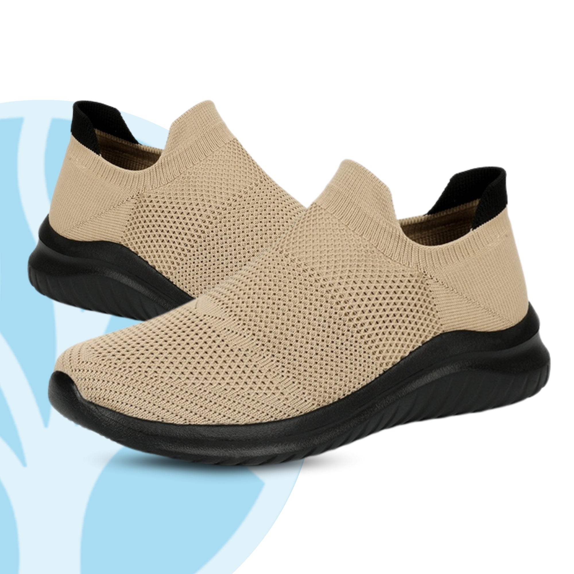 Scarpe ortopediche slip-on con calzata larga per piedi larghi