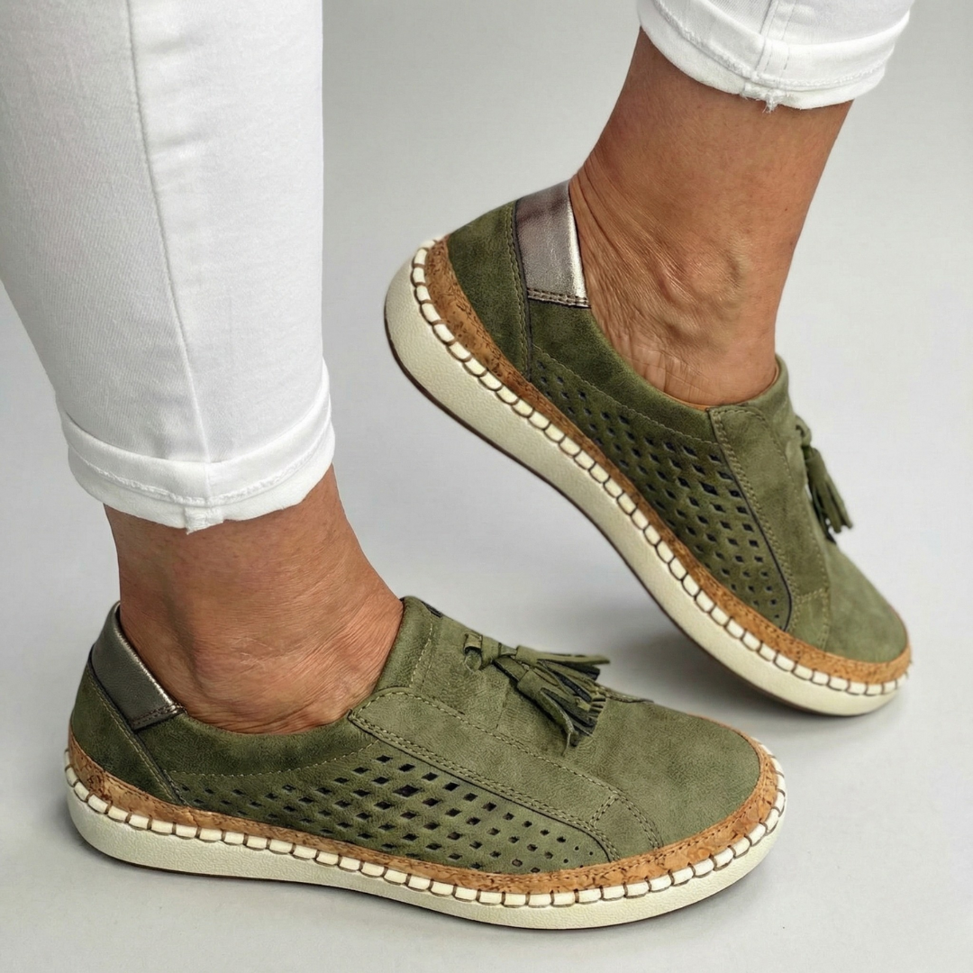 Scarpe slip-on ortopediche con supporto plantare integrato