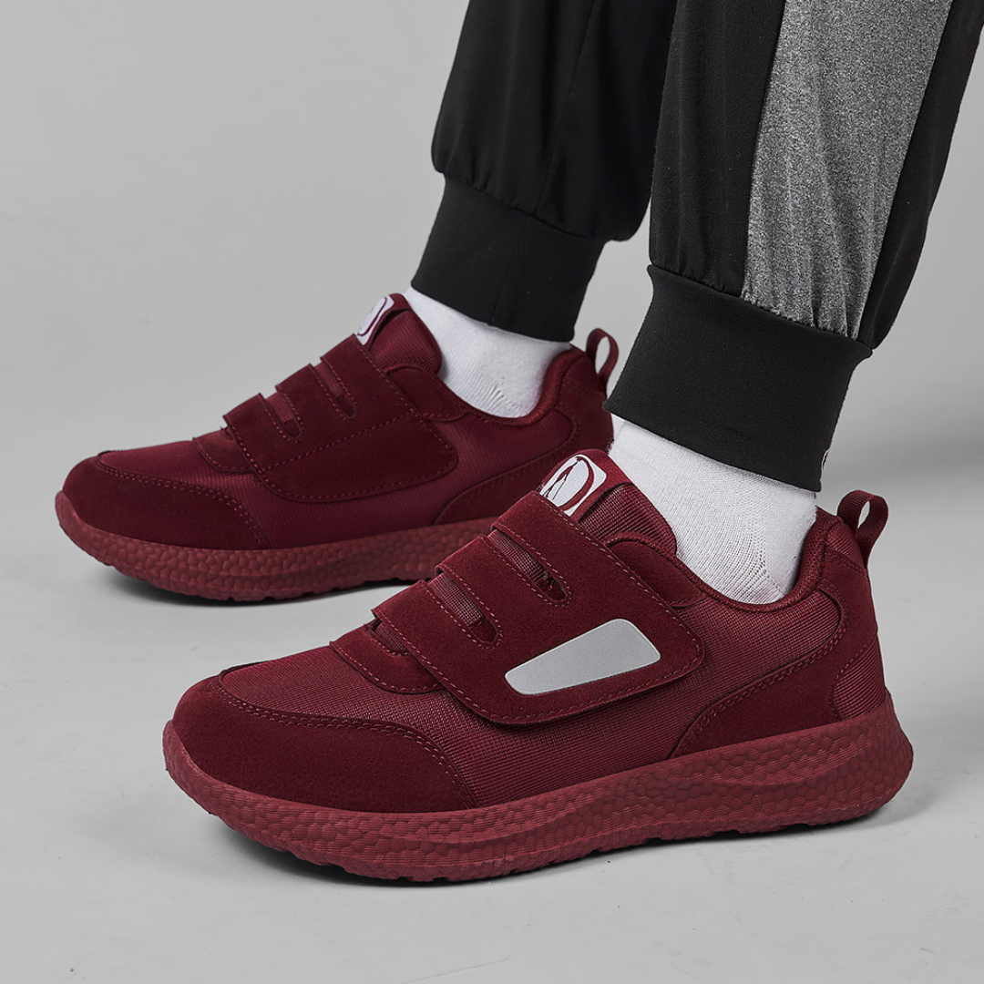Tallone ammortizzato delle scarpe ortopediche Marco vista posteriore
