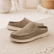 Scarpe senza lacci da uomo con suola ad assorbimento degli urti – vista laterale
