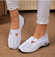 Vista posteriore sneakers Seren donna design classico