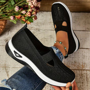 Sneakers comfort Seren donna colore bianco vista dall'alto