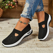 Vista laterale sneakers donna Seren design classico colore viola