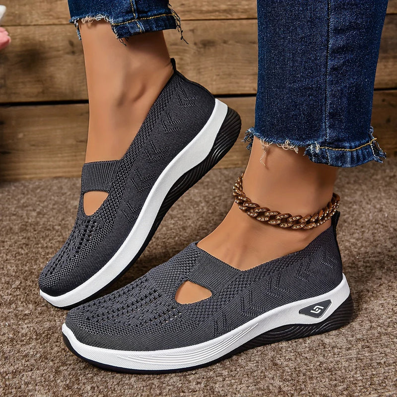 Sneakers Seren donna colore blu navy vista laterale