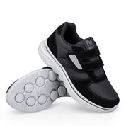 Dettaglio tomaia mesh sneaker ortopedica Velara colore grigio