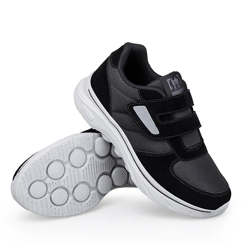 Dettaglio tomaia mesh sneaker ortopedica Velara colore grigio