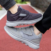 Velara sneaker ortopedica grigio antracite vista dall'alto