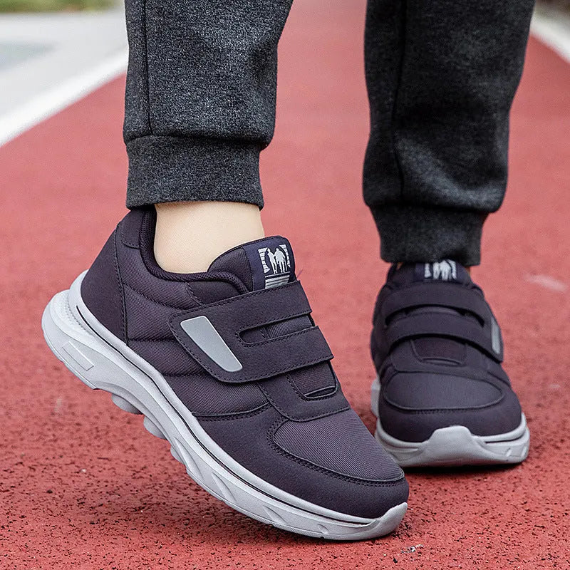 Vista posteriore sneaker ortopedica donna Velara in mesh