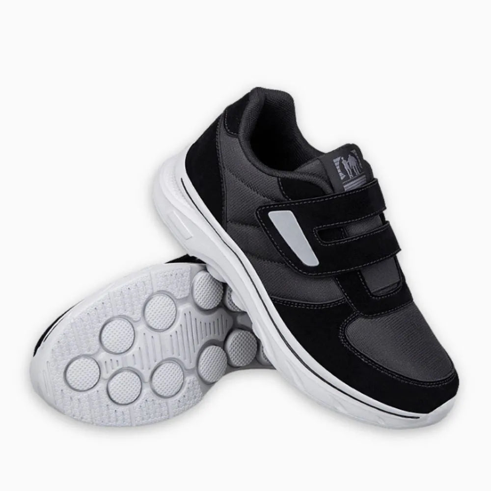 Dettaglio suola in gomma resistente sneaker ortopedica Velara