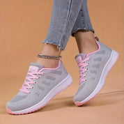 Sneaker ortopedici unisex grigi con soletta anatomica per il comfort quotidiano