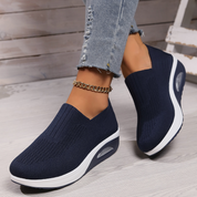 Scarpe slip-on donna comode per uso quotidiano – vista posteriore