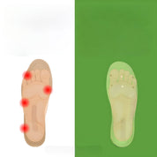 Solette Flexpad indossate durante una lunga camminata