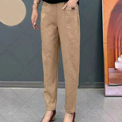 Paolina | Eleganti Pantaloni Elasticizzati in Cotone