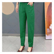 Paolina | Eleganti Pantaloni Elasticizzati in Cotone