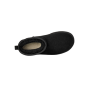Stivaletti sheepskin donna platform EU 40 colore nero profilo