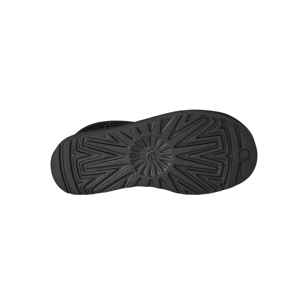 Stivaletti donna castagna sheepskin double-face dettaglio materiale