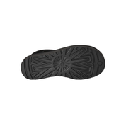 Stivaletti donna castagna sheepskin double-face dettaglio materiale