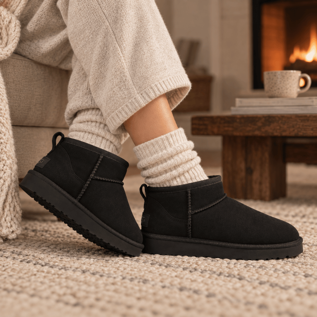 Tabella taglie stivali da donna EU 35-45 sheepskin ultra mini