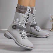 Frosiva stivali invernali donna colore verde con fodera termica ThermoWalk