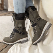 Soletta Memory Foam stivali invernali ortopedici donna primo piano