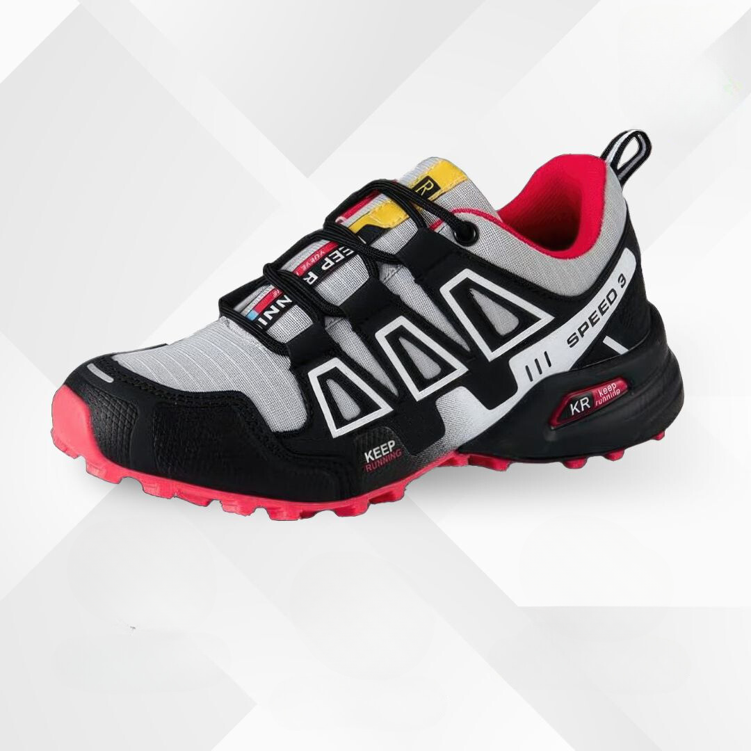 Scarpe da escursionismo Trekko antiscivolo su roccia bagnata