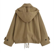 Trench coat donna Mirela taglio aderente silhouette valorizzata